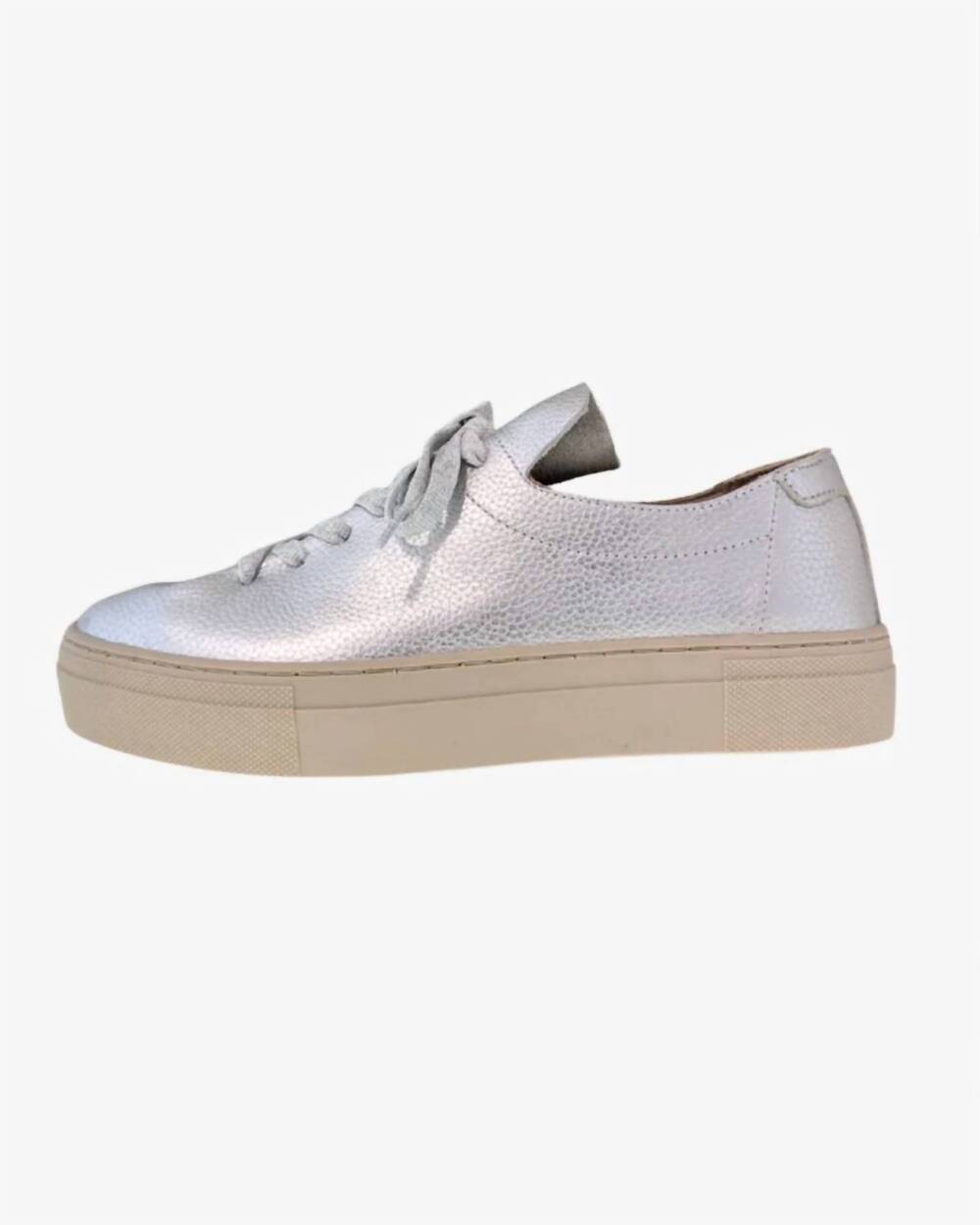NEW ATELIERS women's vince platform sneaker in silver
